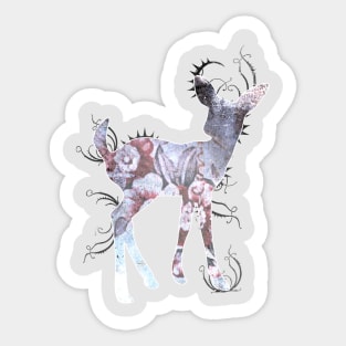 Lilac Fawn Sticker